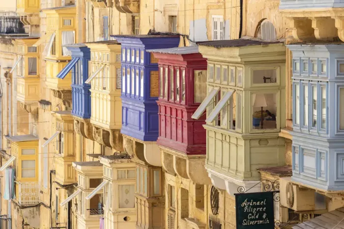 Framed Print : Malta, Malta, Valletta, Republic Street
