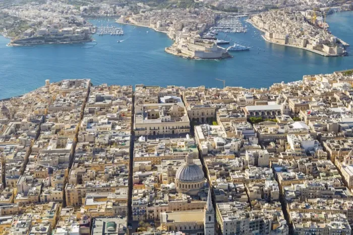 Framed Print : Malta, South Eastern Region, Valletta. Aerial view of Valletta, Grand Harbour Framed Print : Malta, South Eastern Region, Valletta. Aerial view of Valletta, Grand Harbour