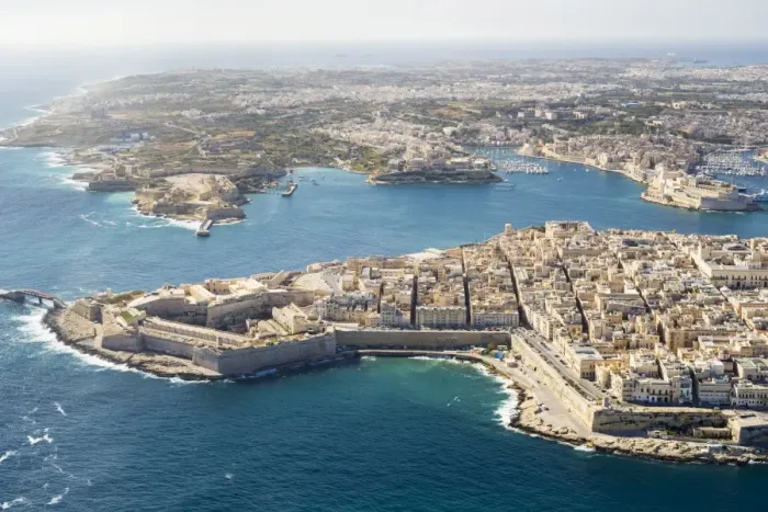 Framed Print : Malta, South Eastern Region, Valletta. Aerial view of Valletta, Grand Harbour Framed Print : Malta, South Eastern Region, Valletta. Aerial view of Valletta, Grand Harbour
