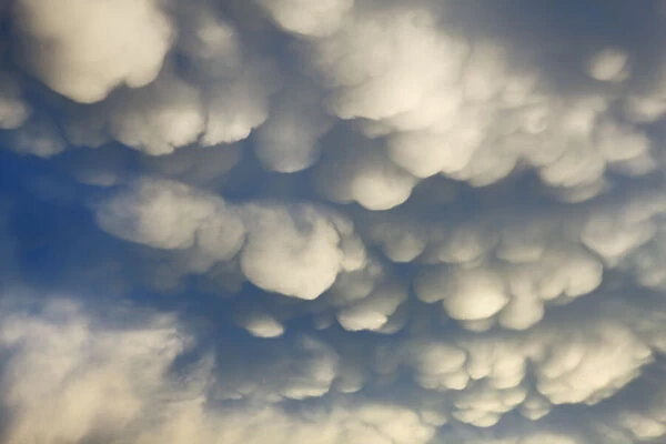 Mammatus cloud - Germany, Bavaria, Upper Bavaria, Munich, Taufkirchen