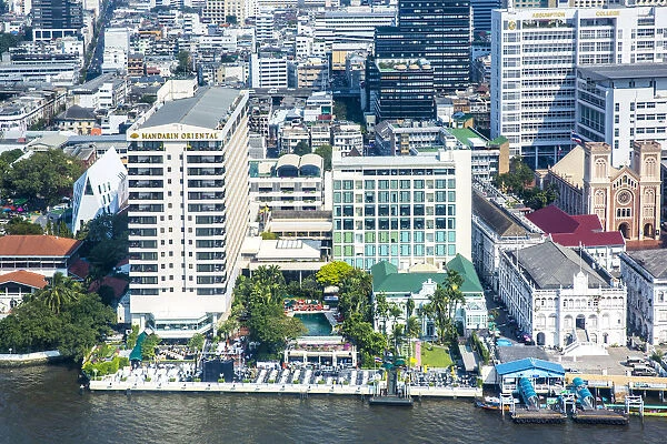 Mandarin Oriental hotel, Riverside, Bangkok, Thailand