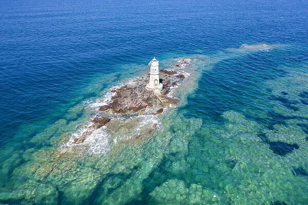 Mangiabarche Lighthouse, Calasetta, Sant antioco, Sardinia, Italy
