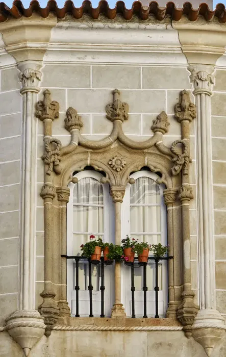 Framed Print : A manueline style window (16th century) in the house of Garcia de Resende Framed Print : A manueline style window (16th century) in the house of Garcia de Resende