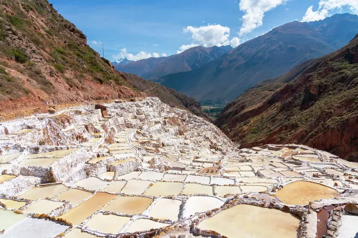 Framed Print : Maras salt marsh terraces, Salinas de Maras, Cuzco Region, Peru Framed Print : Maras salt marsh terraces, Salinas de Maras, Cuzco Region, Peru