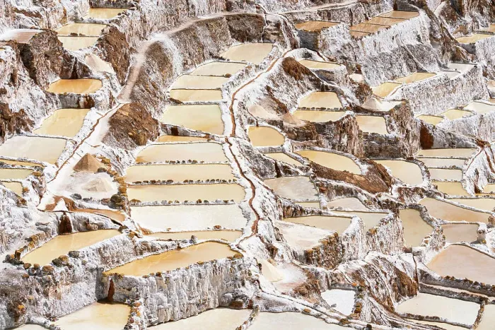 Framed Print : Maras salt marsh terraces, Salinas de Maras, Cuzco Region, Peru Framed Print : Maras salt marsh terraces, Salinas de Maras, Cuzco Region, Peru