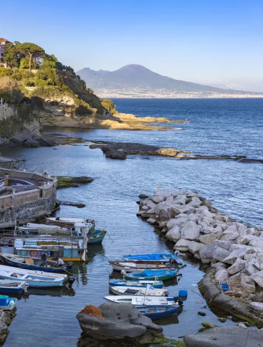 Framed Print : Marechiaro, view from Posillipo, Naples, Italy Framed Print : Marechiaro, view from Posillipo, Naples, Italy