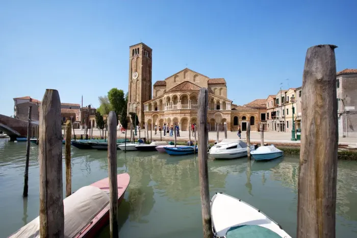 Framed Print : Maria e Donato church, Murano Island, Venice, Veneto, Italy