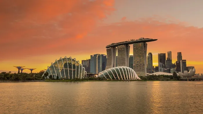 Framed Print : Marina Bay Sands Hotel, Singapore