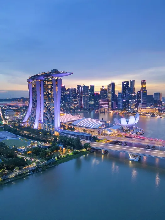 Framed Print : Marina Bay Sands Hotel, Singapore