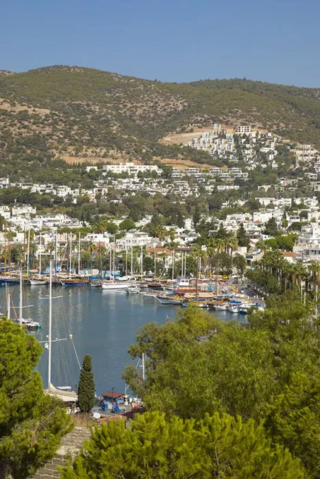Framed Print : Marina, Bodrum, Mugla, Aegean Coast, Turkey Framed Print : Marina, Bodrum, Mugla, Aegean Coast, Turkey
