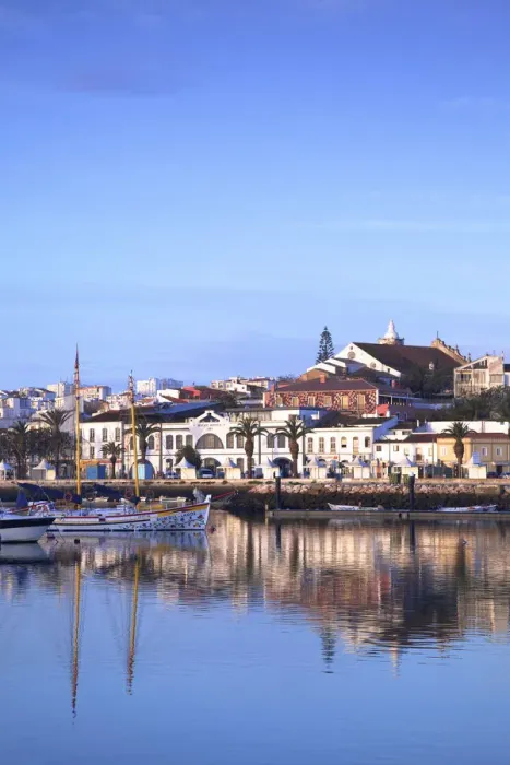 Framed Print : Marina and City of Lagos, Lagos, Western Algarve, Algarve, Portugal, Europe Framed Print : Marina and City of Lagos, Lagos, Western Algarve, Algarve, Portugal, Europe