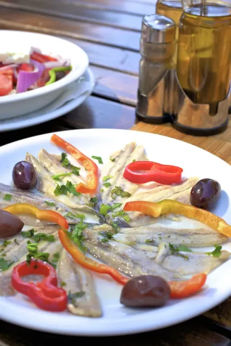 Framed Print : Marinated Whitebait, Paxos, The Ionian Islands, Greek Islands, Greece, Europe Framed Print : Marinated Whitebait, Paxos, The Ionian Islands, Greek Islands, Greece, Europe