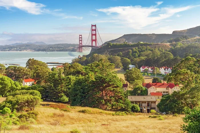 Framed Print : Marine Headlands, View of Golden Gate Bridge, San Francisco, California, USA Framed Print : Marine Headlands, View of Golden Gate Bridge, San Francisco, California, USA