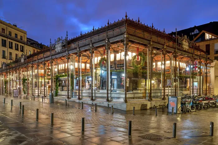 Framed Print : Market of San Miguel (Mercado de San Miguel), Madrid, Spain Framed Print : Market of San Miguel (Mercado de San Miguel), Madrid, Spain