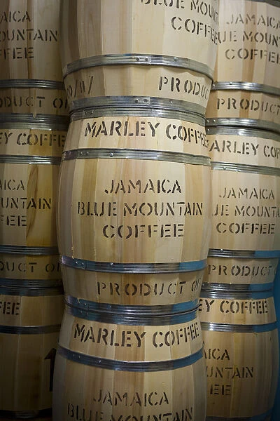 Marley Coffee ready for export, Marley Coffee, Kingston, St. Andrew parish, Jamaica