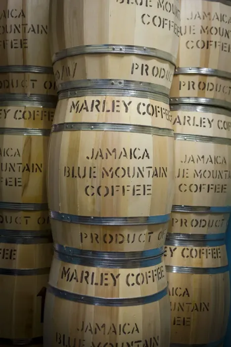 Framed Print : Marley Coffee ready for export, Marley Coffee, Kingston, St. Andrew parish, Jamaica Framed Print : Marley Coffee ready for export, Marley Coffee, Kingston, St. Andrew parish, Jamaica