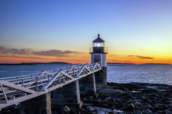 Framed Print : Marshall Point Lighthouse, Port Clyde, Maine, New England, USA Framed Print : Marshall Point Lighthouse, Port Clyde, Maine, New England, USA
