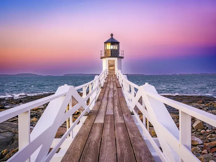 Framed Print : Marshall Point Lighthouse at Sunrise Port Clyde, , Maine, New England, USA Framed Print : Marshall Point Lighthouse at Sunrise Port Clyde, , Maine, New England, USA