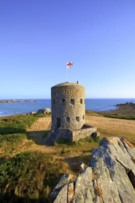 Framed Print : Martello Tower No 5, L Ancresse Bay, Guernsey, Channel Islands Framed Print : Martello Tower No 5, L Ancresse Bay, Guernsey, Channel Islands