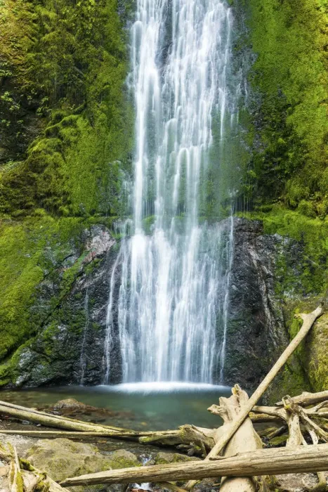 Framed Print : Marymere Falls, Olympic National Park, Washington, USA Framed Print : Marymere Falls, Olympic National Park, Washington, USA