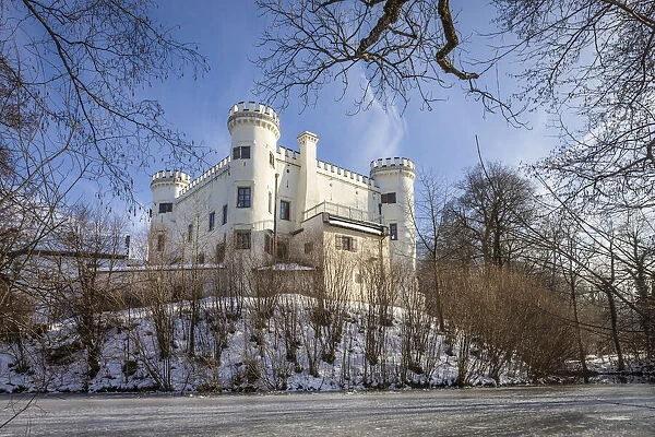 Marzoll Castle near Bad Reichenhall, Upper Bavaria, Bavaria, Germany
