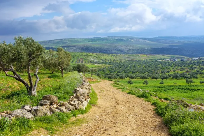 Framed Print : Masar Ibrahim trail from the village of Duma, Nablus Governorate, West Bank, Palestine Framed Print : Masar Ibrahim trail from the village of Duma, Nablus Governorate, West Bank, Palestine