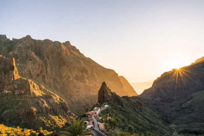 Framed Print : Masca village at sunset. Tenerife, Canary Islands, Spain Framed Print : Masca village at sunset. Tenerife, Canary Islands, Spain