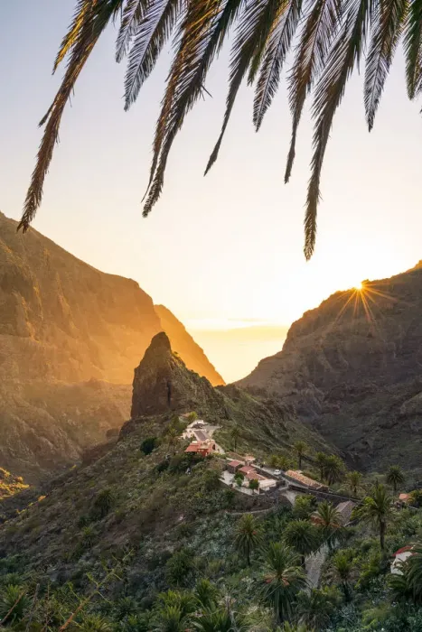 Framed Print : Masca village at sunset. Tenerife, Canary Islands, Spain Framed Print : Masca village at sunset. Tenerife, Canary Islands, Spain
