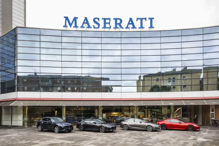 Framed Print : Maserati HQ, Modena, Emilia-Romagna, Italy Framed Print : Maserati HQ, Modena, Emilia-Romagna, Italy