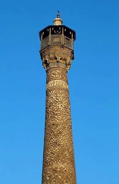 Masjed-e Jame minaret and bazaar, Semnan, Semnan Province, Iran