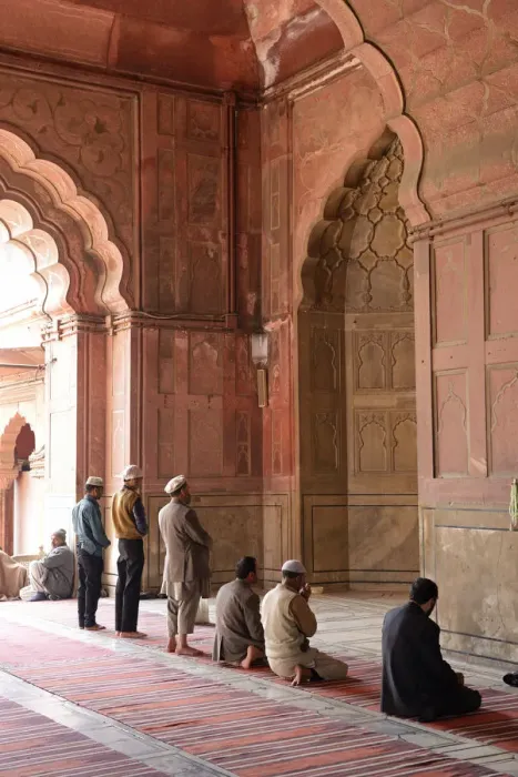 Framed Print : The Masjid-i Jahan-Numa, commonly known as the Jama Masjid of Delhi, is the principal Framed Print : The Masjid-i Jahan-Numa, commonly known as the Jama Masjid of Delhi, is the principal