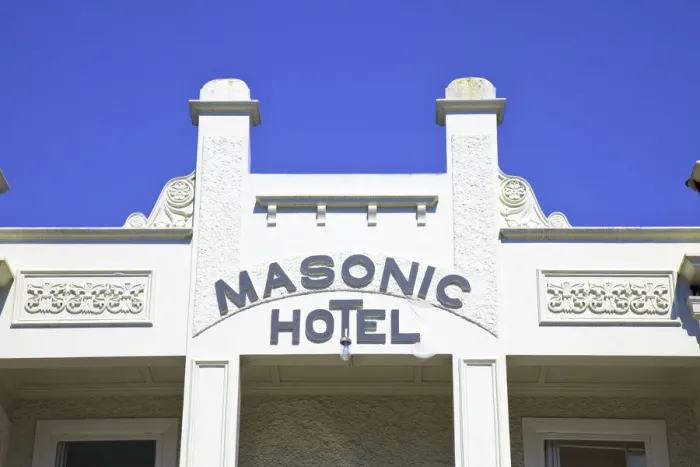 Framed Print : Masonic Hotel, Opotiki, Bay Of Plenty, New Zealand, Pacific Ocean