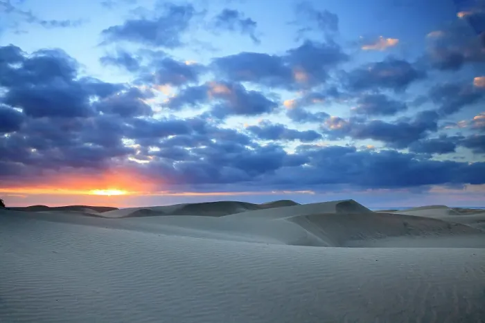 Framed Print : Maspalomas Dunes, Gran Canaria, Canary Islands, Spain