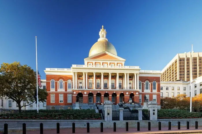 Framed Print : Massachusetts State House, Boston, Massachusetts, USA Framed Print : Massachusetts State House, Boston, Massachusetts, USA