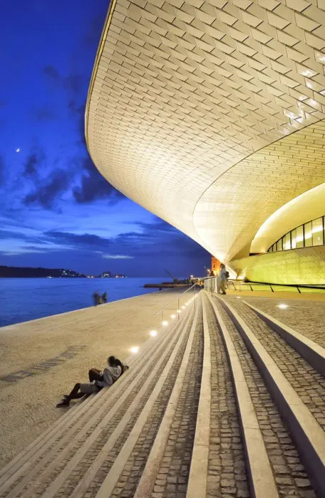 Framed Print : The MaT (Museum of Art, Architecture and Technology), bordering the Tagus river Framed Print : The MaT (Museum of Art, Architecture and Technology), bordering the Tagus river