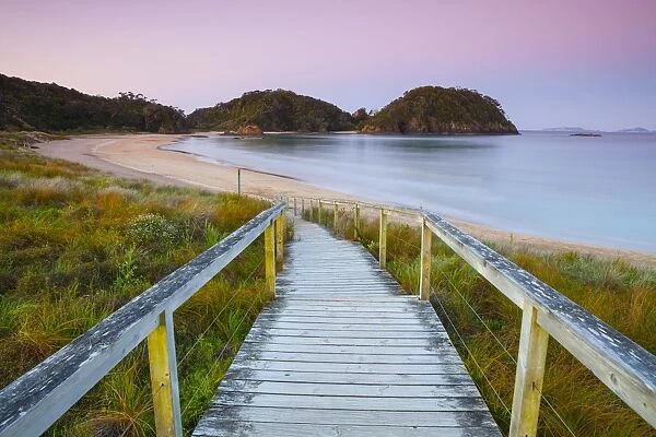 Matapouri Beach at Dusk, Matapouri, Tutukaka Coast, Northland, North Island, New Zealand
