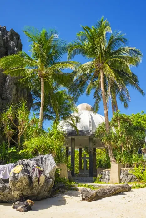Framed Print : Matinloc Shrine on Matinloc Island, El Nido, Palawan, Philippines Framed Print : Matinloc Shrine on Matinloc Island, El Nido, Palawan, Philippines