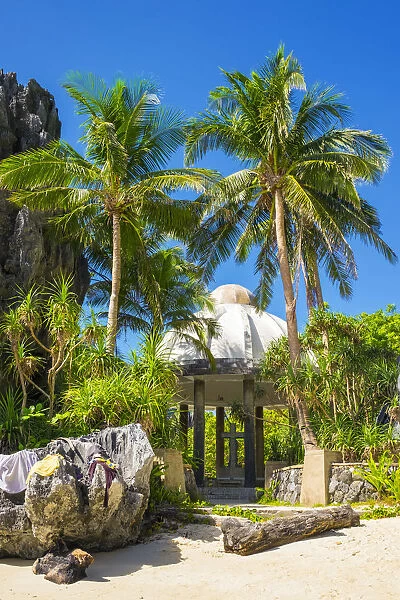 Matinloc Shrine on Matinloc Island, El Nido, Palawan, Philippines