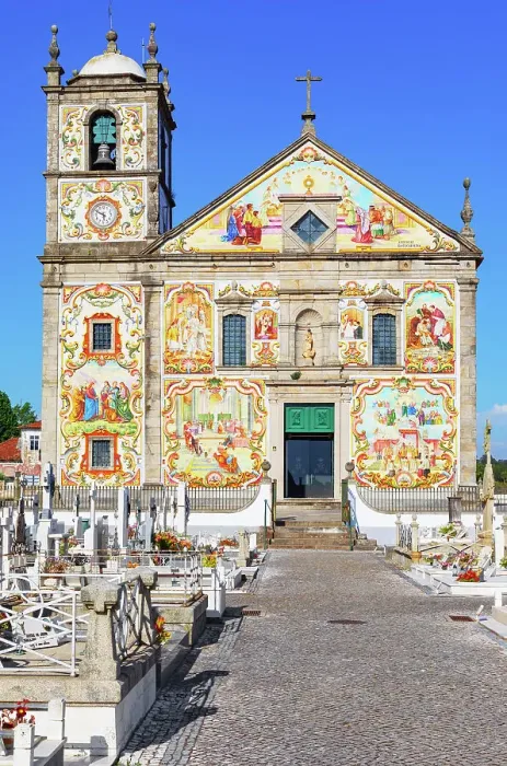 Framed Print : Matriz de Santa Maria de Valega church, Ovar, Aveiro, Portugal