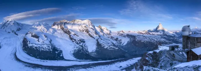 Framed Print : Matterhorn, Monte Rosa range & Gornergletscher, Zermatt, Valais, Switzerland Framed Print : Matterhorn, Monte Rosa range & Gornergletscher, Zermatt, Valais, Switzerland