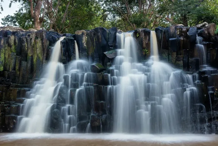 Framed Print : Mauritius, Rochester Falls Framed Print : Mauritius, Rochester Falls
