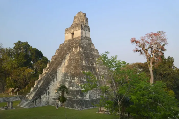 Framed Print : Maya Archaeologial Site Tikal, Tikal National Park, Peten, Mundo Maya, Guatemala