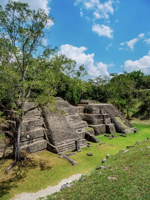 Framed Print : Mayan Ruins at Xunantunich Archaeological Site, Cayo District, Belize