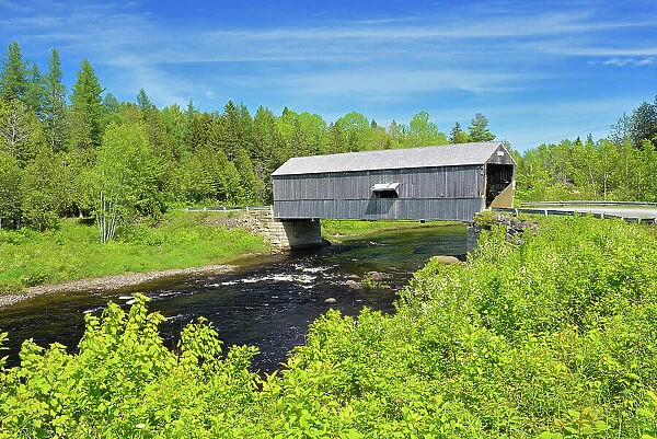 McCann or Didgeguash River #4 covered bridge (1938) St. Martins, New Brunswick, Canada
