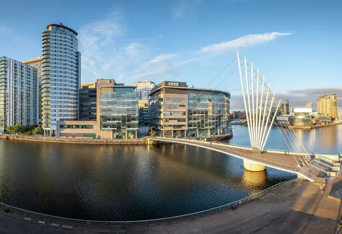 Framed Print : Media City, Salford Quays, Manchester, Lancashire, England, United Kingdom, Europe Framed Print : Media City, Salford Quays, Manchester, Lancashire, England, United Kingdom, Europe