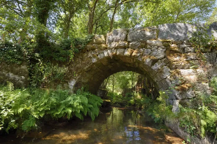 Framed Print : The medieval bridge of Assureira, Castro Laboreiro. Peneda Geres National Park, Portugal Framed Print : The medieval bridge of Assureira, Castro Laboreiro. Peneda Geres National Park, Portugal