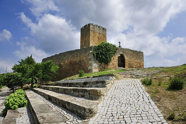 The medieval castle of Longroiva. Portugal