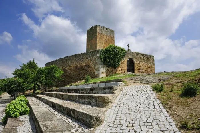 Framed Print : The medieval castle of Longroiva. Portugal Framed Print : The medieval castle of Longroiva. Portugal