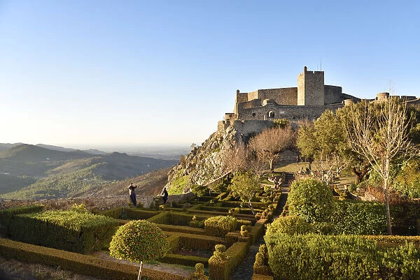 The medieval castle of Marvao. Alentejo, Portugal
