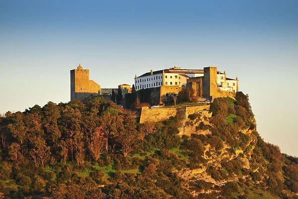 The medieval castle and Palmela village, Portugal